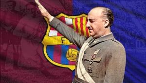 جماهير برشلونة المناديل البيضاء الجنرال فرانكو استقلال كتالونيا مباراة 11/1 كلاسيكو برشلونة ريال مدريد
