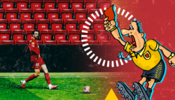 الكروت الملونة - كورونا - الدوريات الاوروبية