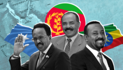 التحالف الكوشي - إريتريا والصومال وإثيوبيا - إريتريا وإثيوبيا - مجلس الدول العربية والأفريقية للبحر الأحمر وخليج عدن