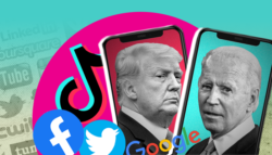 ترامب بايدن عمالقة البيج تك