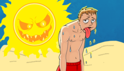 ضربة الشمس الوفاة