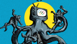 رئيسية الأولمبياد - احتكار حقوق البث